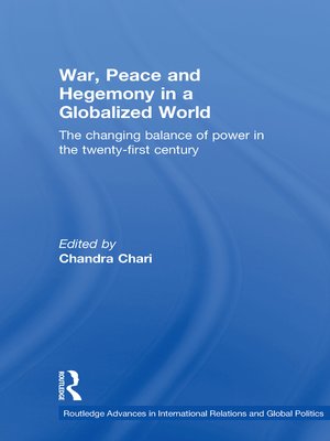 cover image of War, Peace and Hegemony in a Globalized World